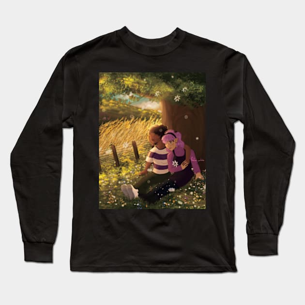 Solace Long Sleeve T-Shirt by Aveetheavatar